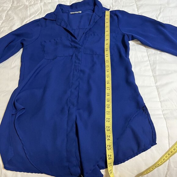 M P H COLLECTION BLOUSE BLUE(SALE) - Picture 6 of 14